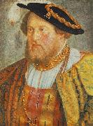 BEHAM, Barthel Portrait of Ottheinrich, Prince of Pfalz oil